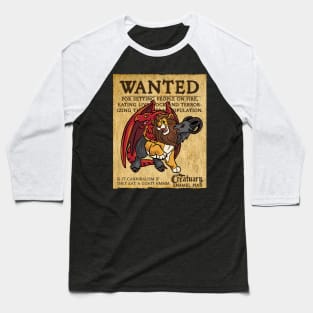 WANTED: Chimera Baseball T-Shirt